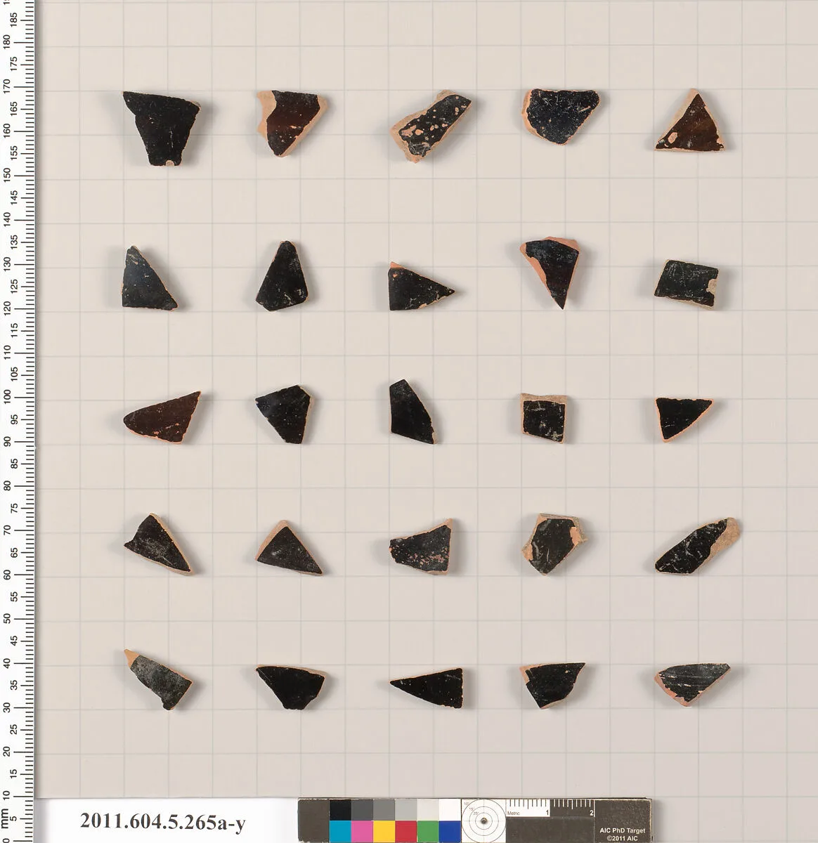 Terracotta fragments of kylikes (drinking cups) — Unknown