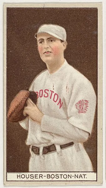 Ben Houser, Boston, National League, from the Brown Background series (T207) for the American Tobacco Company — American Tobacco Company
