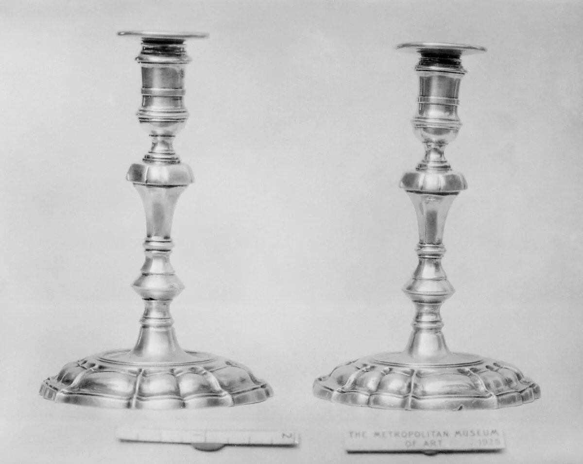 Taper holder (one of a pair) — William Abdy II
