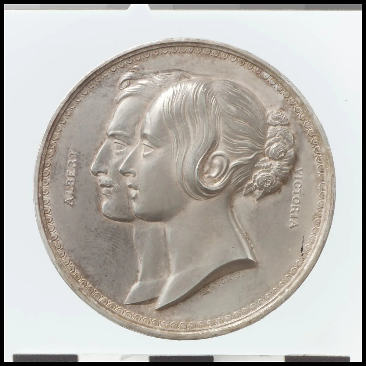 Marriage of Victoria and Albert — Benjamin Wyon