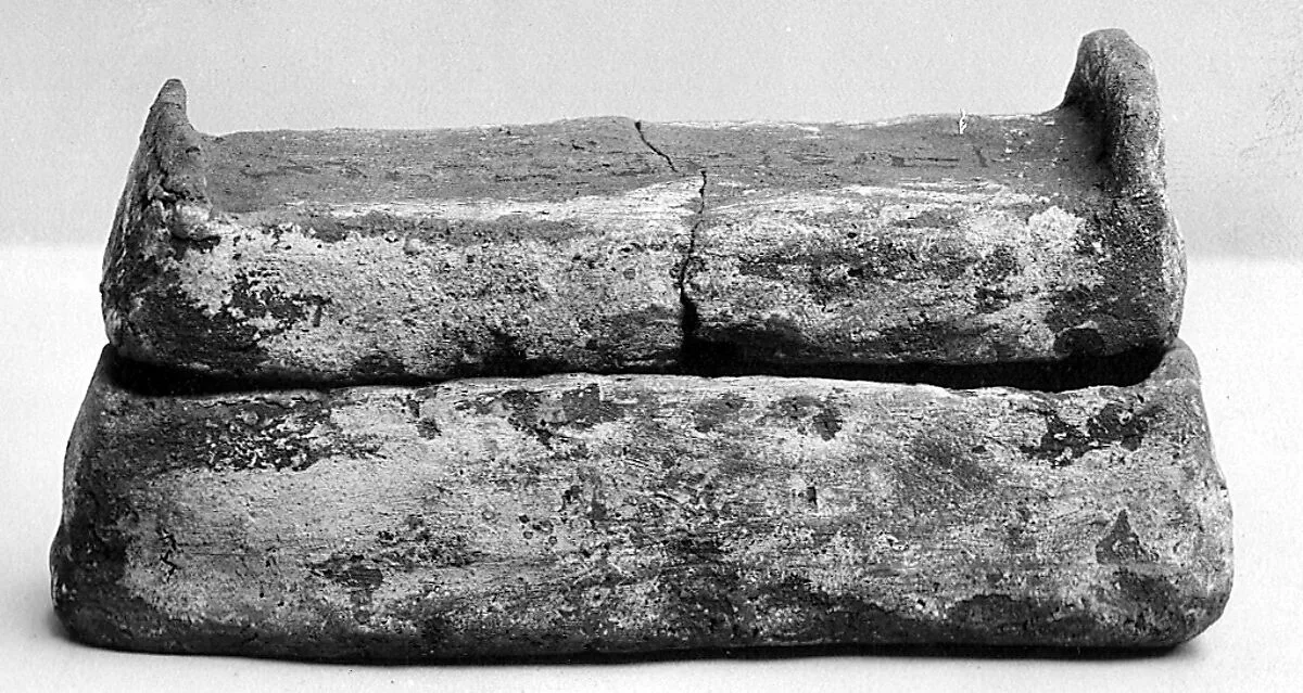 Shabti coffin, clay — Unknown