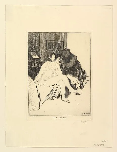 Jack Ashore (The Small Plate) — Walter Richard Sickert