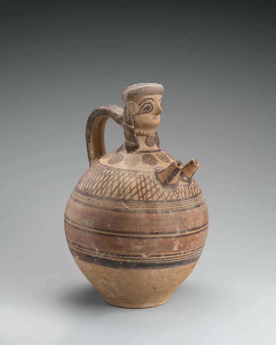 Terracotta jug — Unknown