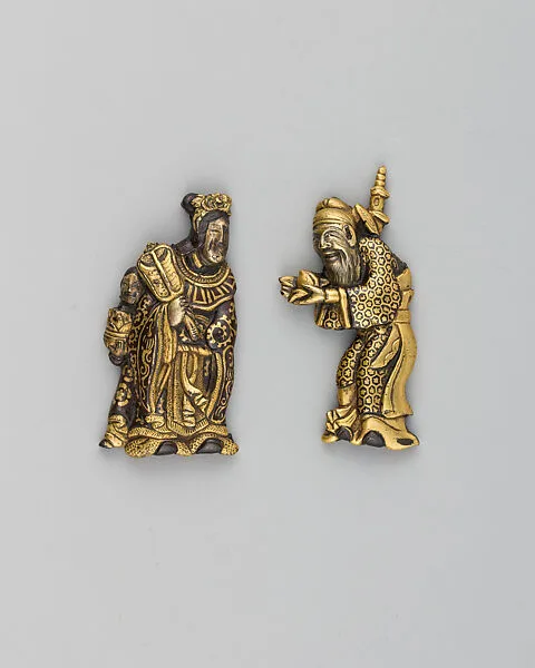 Pair of Sword-Grip Ornaments (Menuki) — Unknown