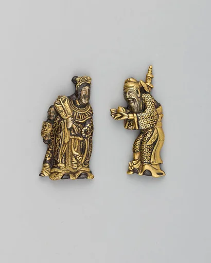 Pair of Sword-Grip Ornaments (Menuki)