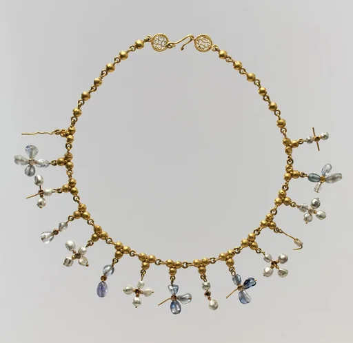 Necklace with Pendant Crosses