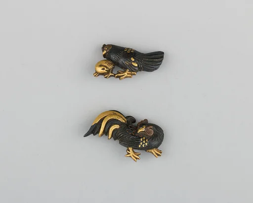 Pair of Sword-Grip Ornaments (Menuki)