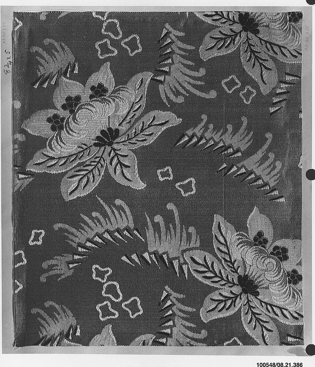 Textile sample — J. Claude Frères & Co.|Unknown Designer