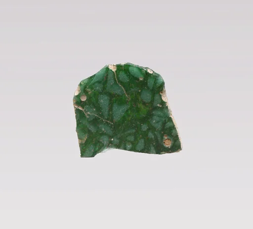 Glass mosaic inlay fragment