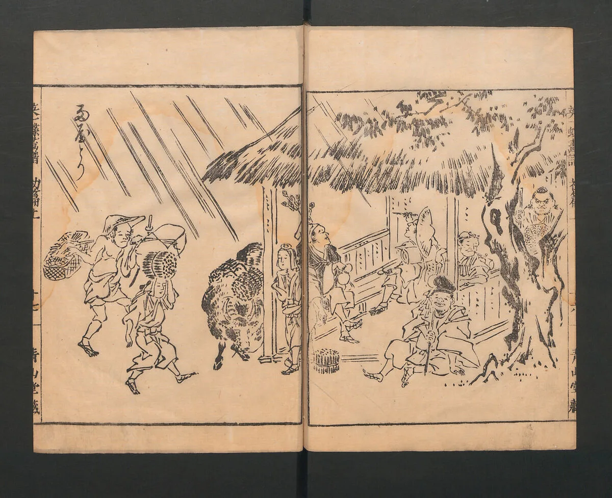 一蝶画譜|Itchō Picture Album (Itchō gafu) — Hanabusa Itchō