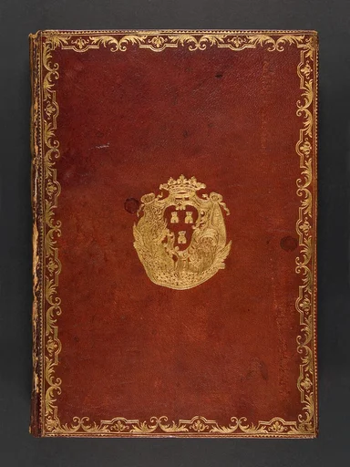Orlando furioso di M. Lodouico Ariosto nuouamente adornato di figure di rame da Girolamo Porro Padouano ; et di altre cose che saranno notate nella sequente facciata
