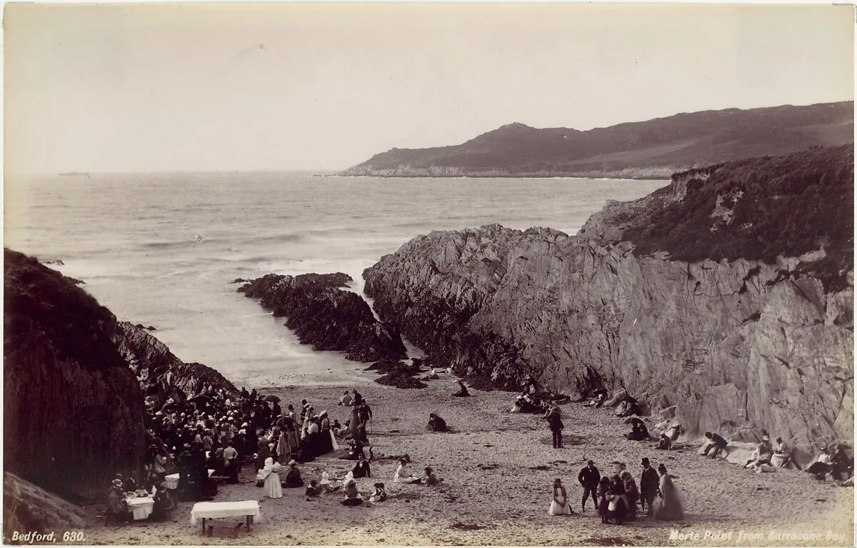 Morte Point from Barraoane Bay — Francis Bedford