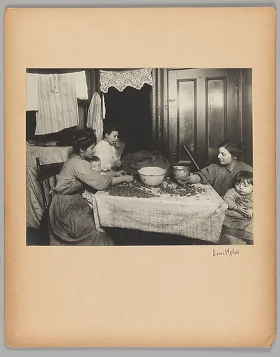 Picking Nut Meats, New York City