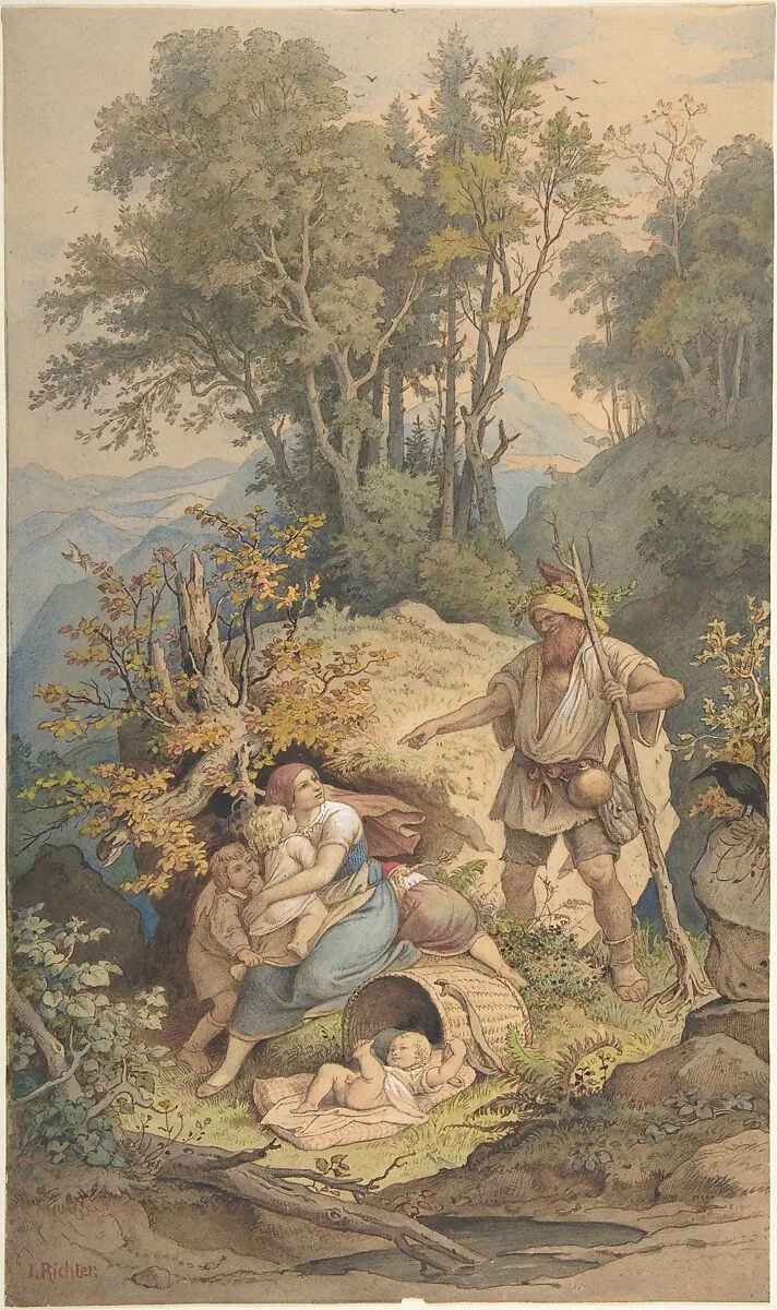 Rübezahl — Adrian Ludwig Richter