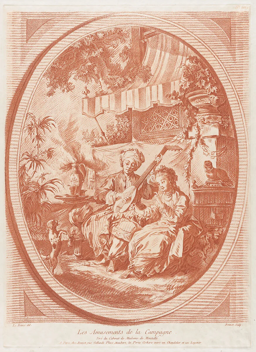 The Pleasures of the Countryside — Louis Marin Bonnet|Jean-Baptiste Le Prince