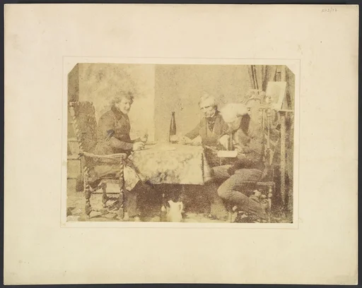 Group of Gentlemen Conversing over a Glass of Wine