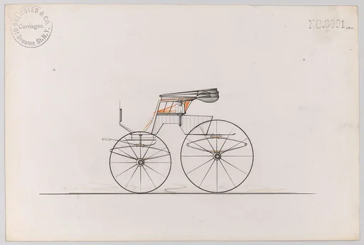 Design for Road Wagon, no. 3091a