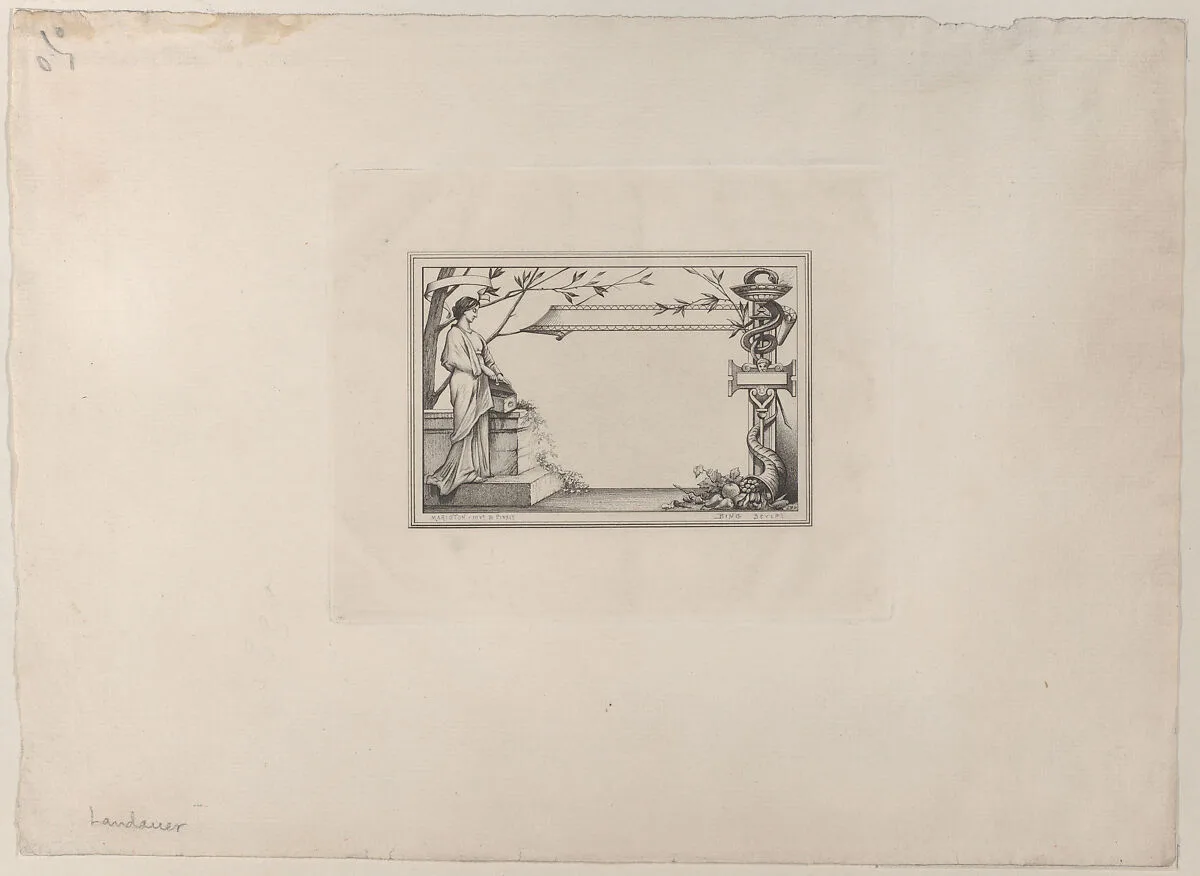 Trade Card — Anonymous, British, 19th century
