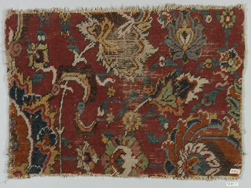 Fragment of a Floral Carpet