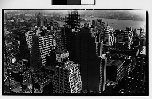 [Cityscape with Step-Back Buildings, New York City]