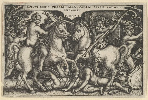Hercules Raping Jole, from "The Labors of Hercules"