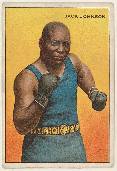 Jack Johnson, from the Series of Champions (T227) — Honest Long Cut Tobacco|Miners Extra Tobacco