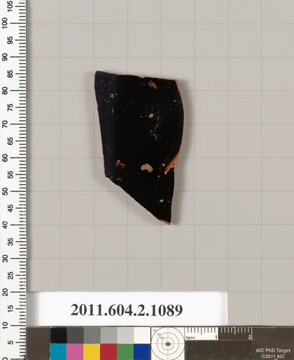Terracotta fragment of a lekythos (oil flask)?