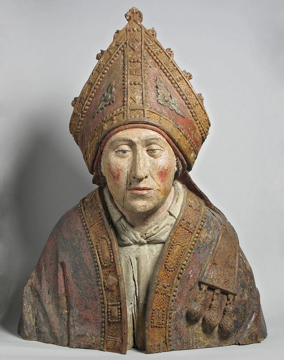 Bust of a Bishop — Unknown