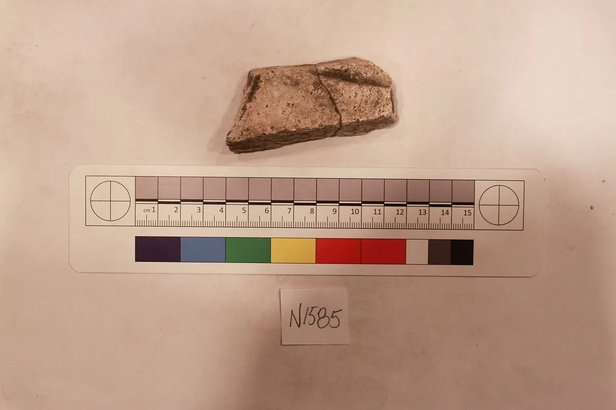 Stucco Fragment — Unknown