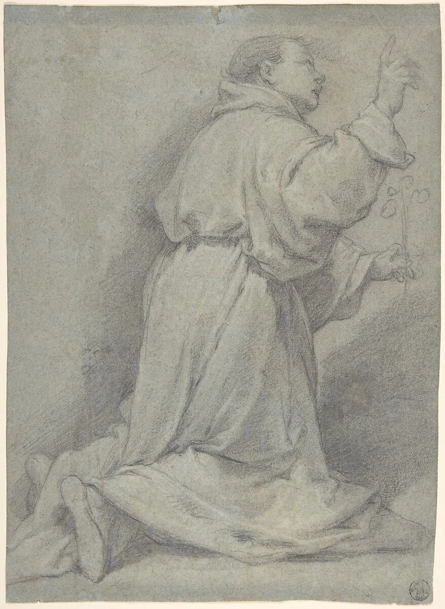 Kneeling Monk — Denijs Calvaert