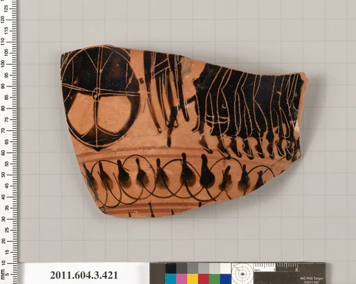 Terracotta fragment of a neck-amphora (jar)