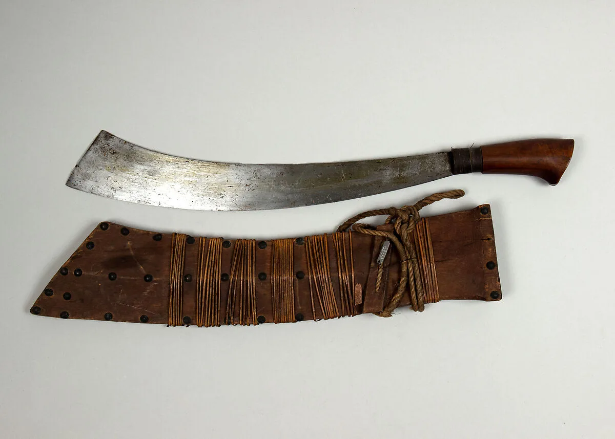 Jungle Knife with Sheath — Unknown