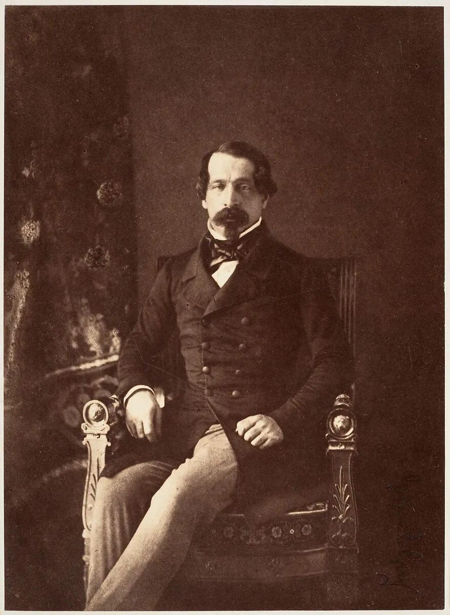 Portrait de Louis-Napoléon Bonaparte en Prince-Président — Gustave Le Gray