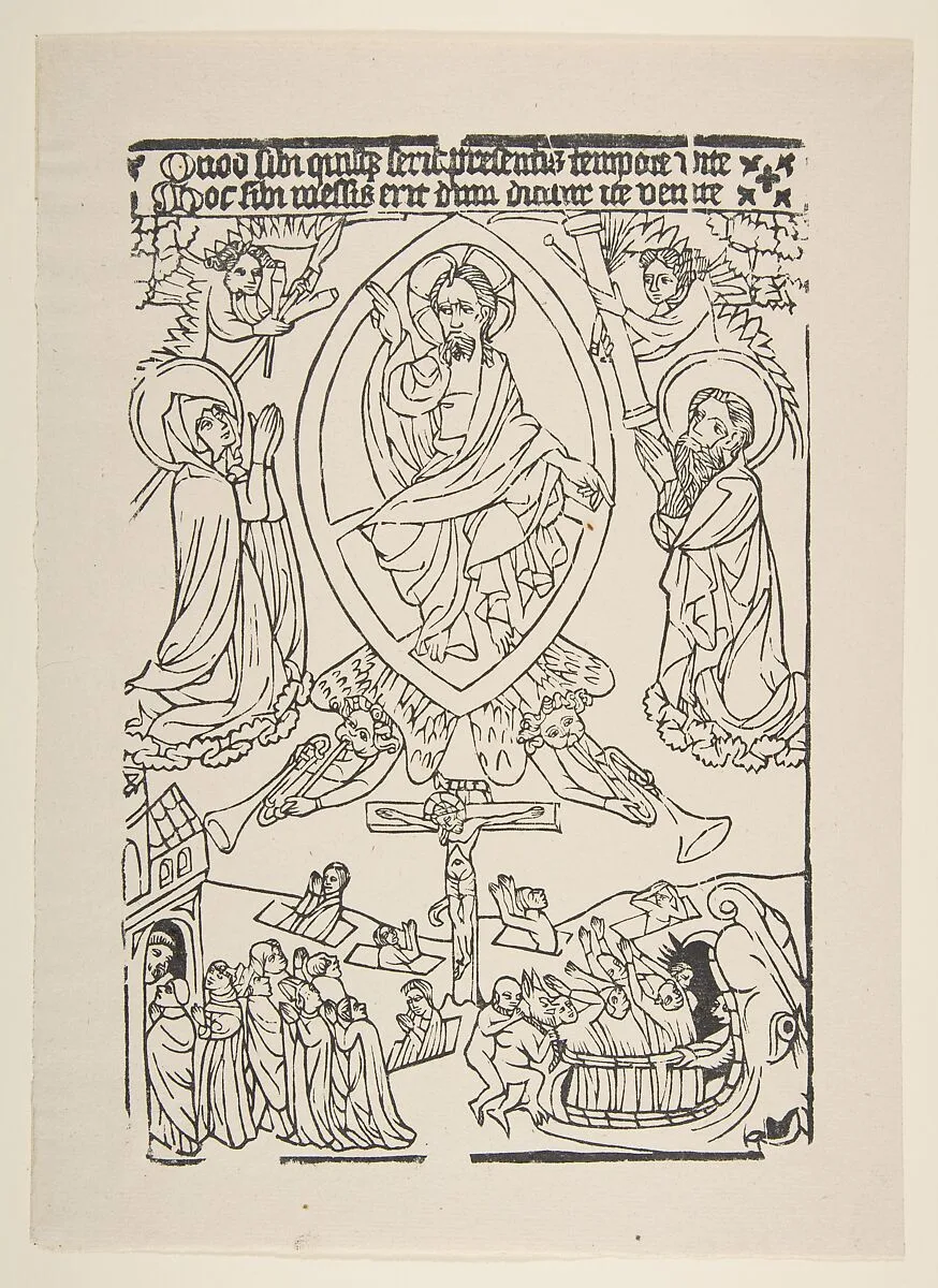 The Last Judgment — Anonymous, German, 15th century