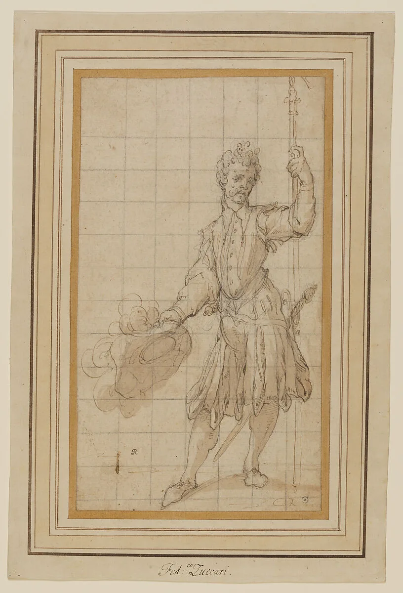 A Swiss Guard — Federico Zuccaro (Zuccari)