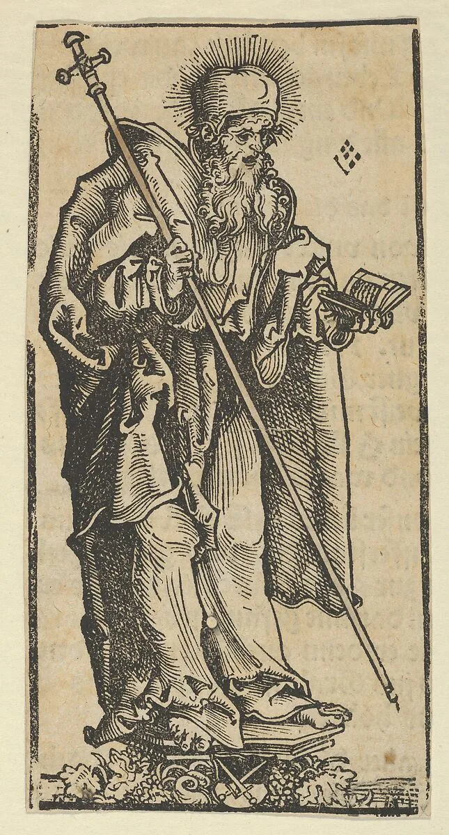 Silver Statuette of St. Philip, from the Wittenberg Reliquaries — Lucas Cranach the Elder