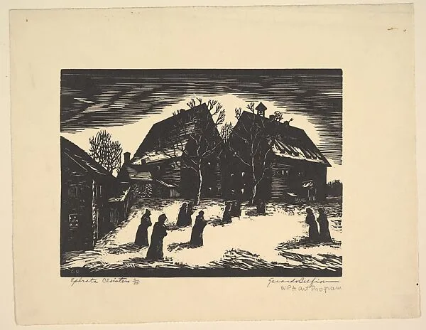 Ephrata Cloisters — Gerard Belfiore|WPA