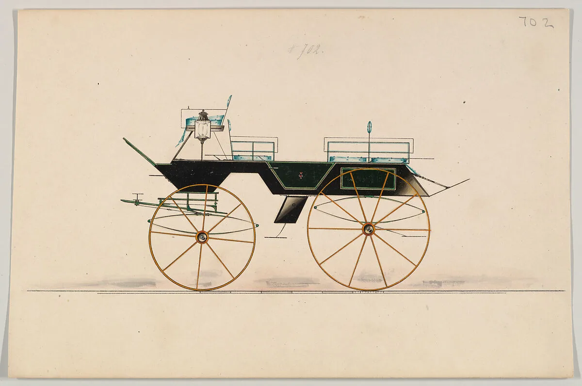 Design for Drag or Break, no. 702 — Brewster & Co.
