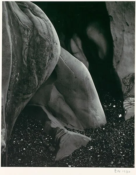 Rock Erosion, Point Lobos — Edward Weston|Brett Weston|Cole Weston