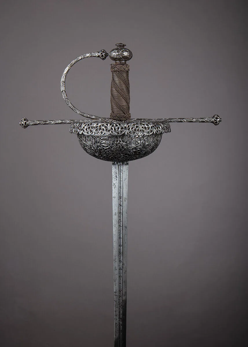 Cup-Hilted Rapier — Unknown