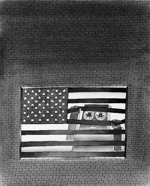 America — Jean-Michel Folon