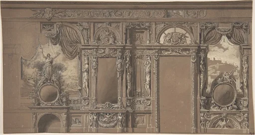 Design for a Heavily-Decorated Wall Elevation