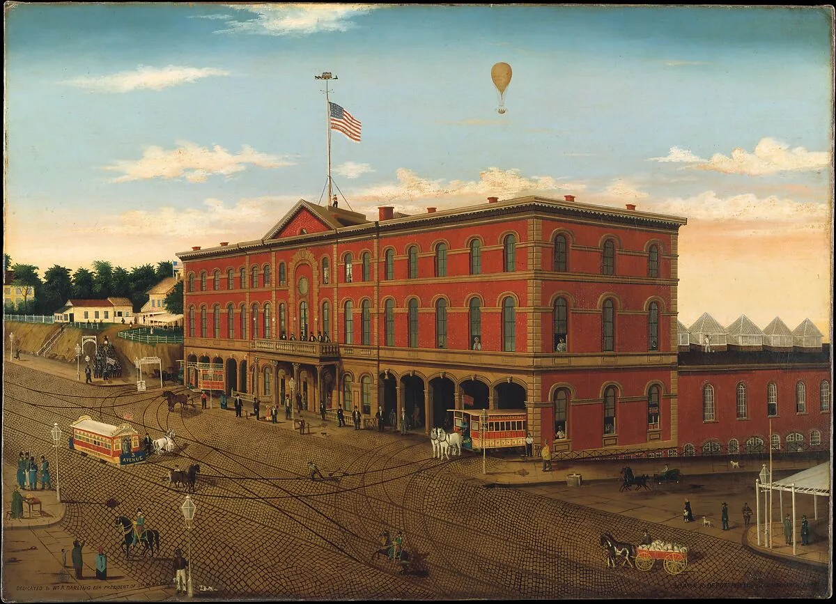 The Third Avenue Railroad Depot — William H. Schenck