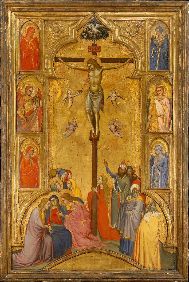 The Crucifixion — Andrea di Cione (Orcagna)