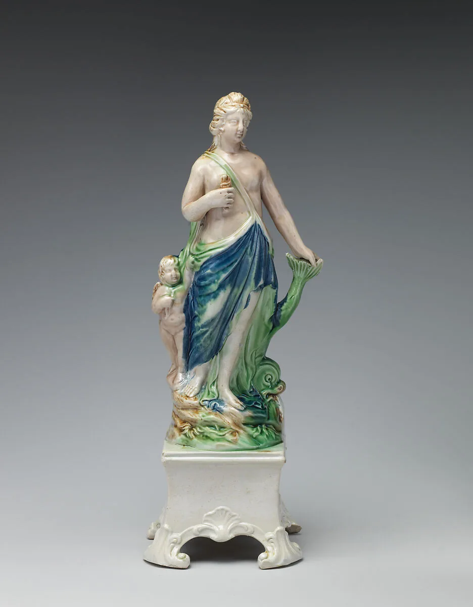 Amphitrite with Cupid (one of a pair) — Ralph Wood the Younger