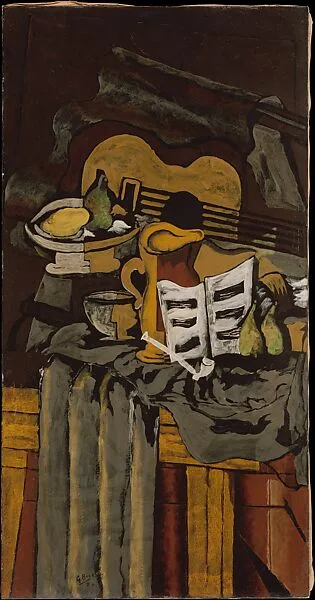 Still Life with a Guitar — Georges Braque