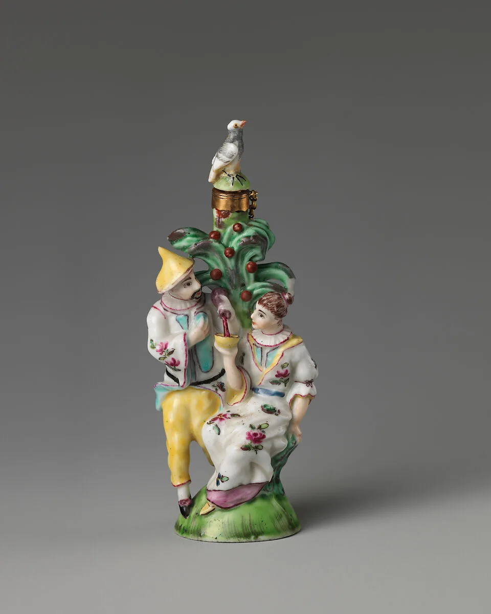 Chinese couple in a group — Saint James's Factory