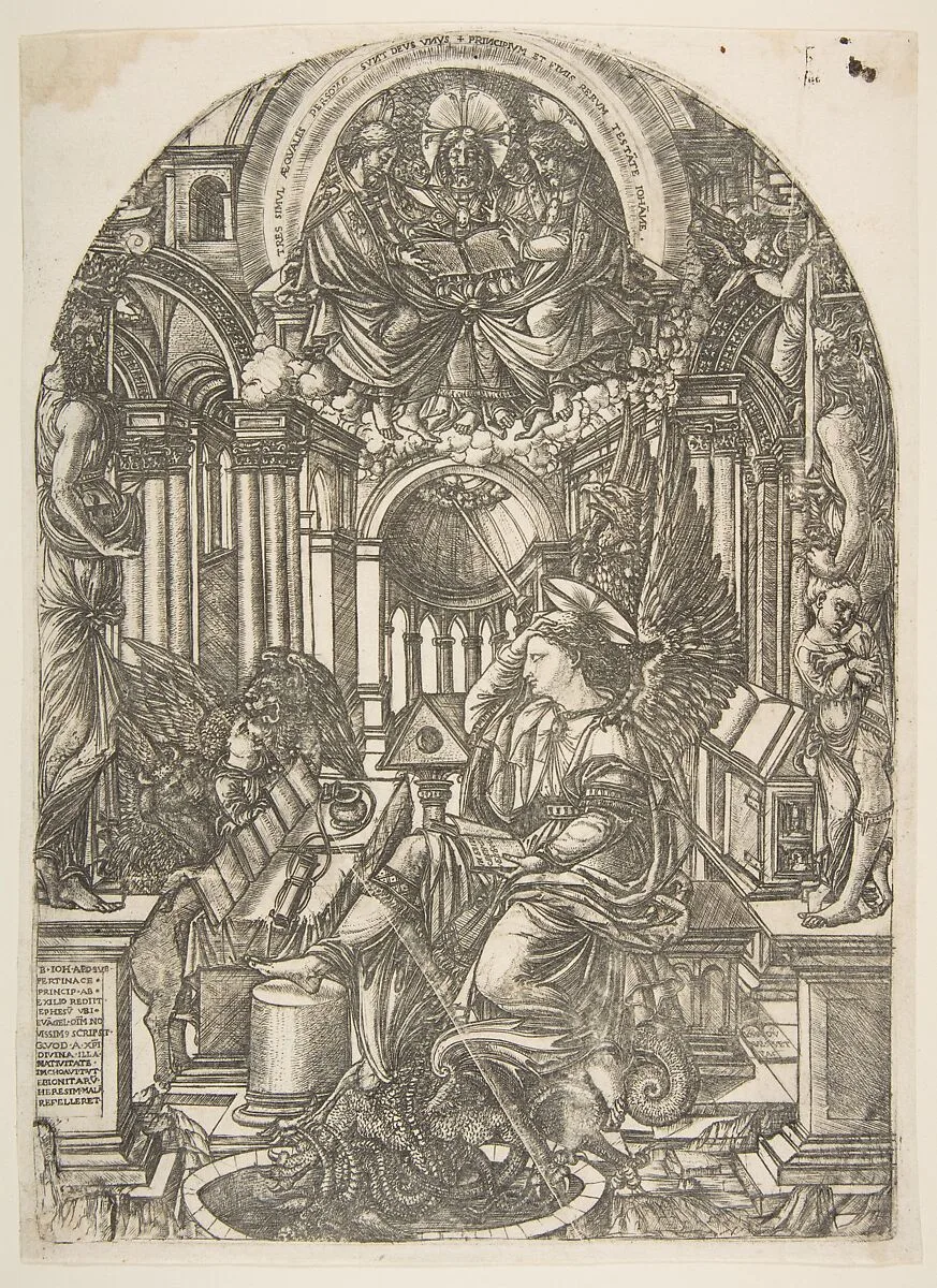 The Revelation of Saint John the Evangelist, from the Apocalypse — Jean Duvet