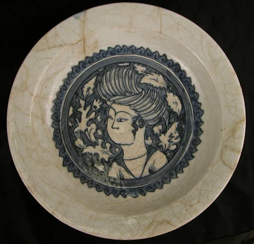 Dish with a Portrait of a Man