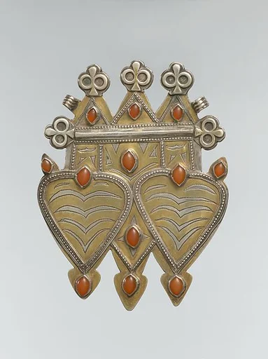 Double Cordiform Pendant